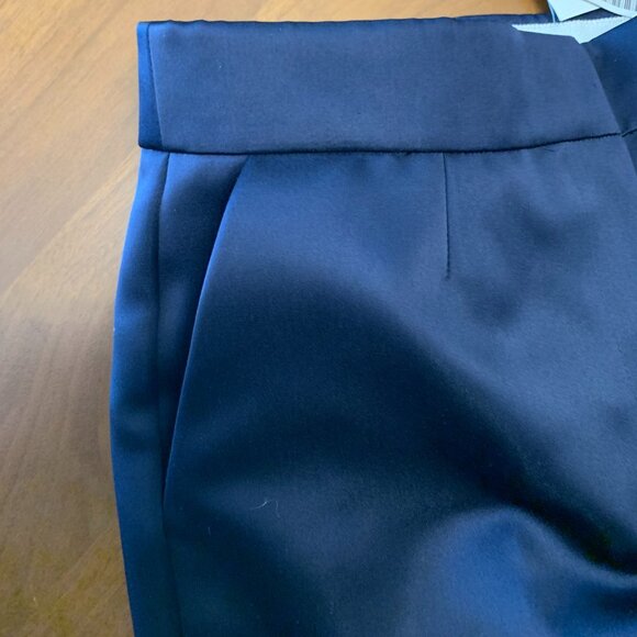 NWT J. Crew Collection high-rise wide-leg pant in satin - Picture 5 of 10